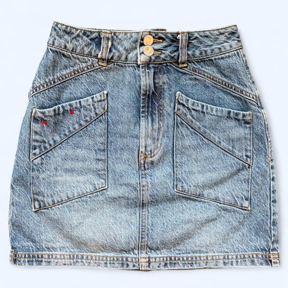 Dear john star embroidered skirt